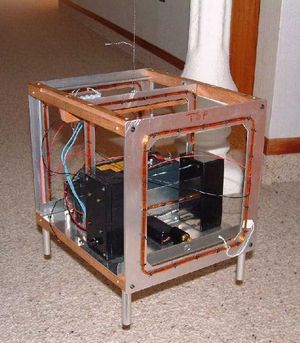 Bare-bones Magnatorque Attitude Control Test Rig